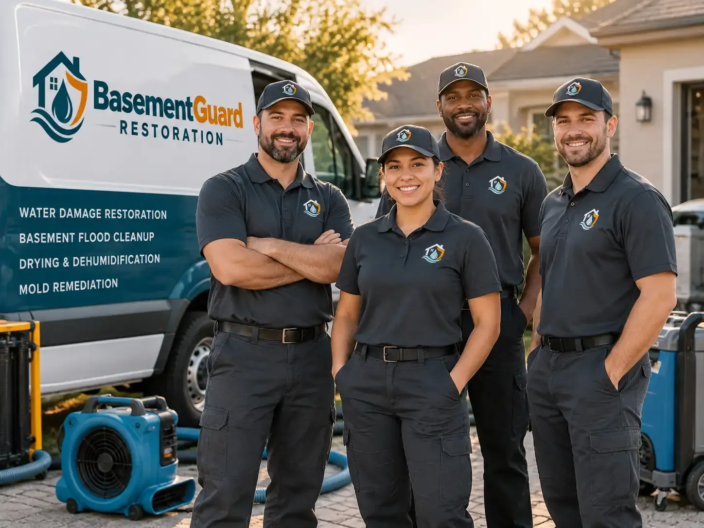 Basement Water Damage Restoration company in Brinklow, MD
